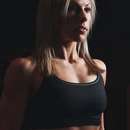 Lesbian Fitness Freak with Sporty Body in Ames